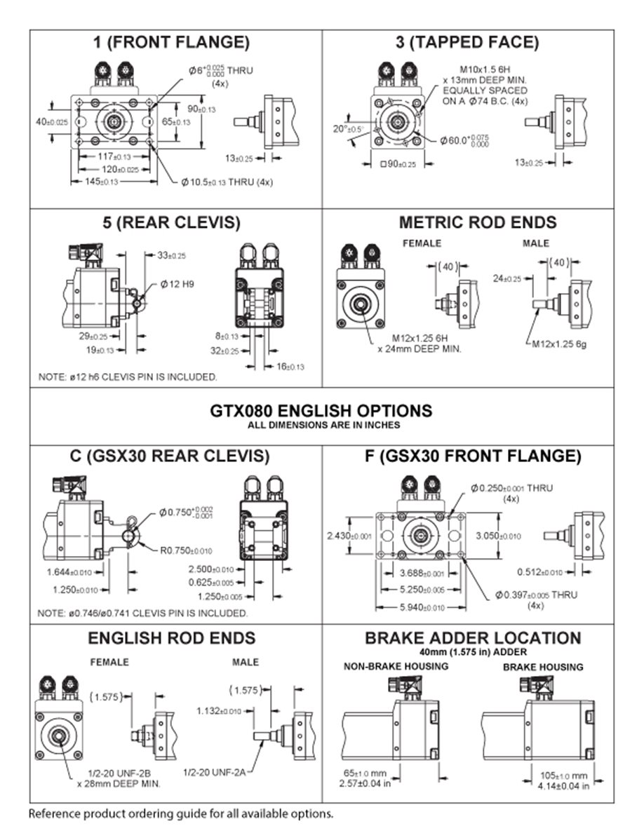 Exlar GTX Series | Integrated Linear Motor Actuator